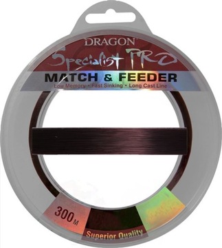 Żyłka Dragon Match&Feeder 300m 0,30mm 11,25 kg Wrocław