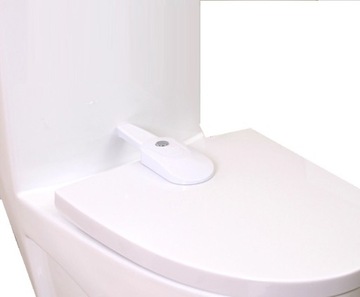 Zabezpieczenie BLOKADA toalety WC muszli DESKI