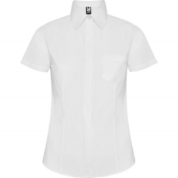 Koszula Damska Krótki Rękaw BIAŁA ROLY CM5061 Horeca Rozmiar: M