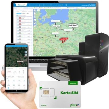 Lokalizator GPS OBD2 do Samochodu Pojazdu Tracksolid Pro Dostęp na 10 lat