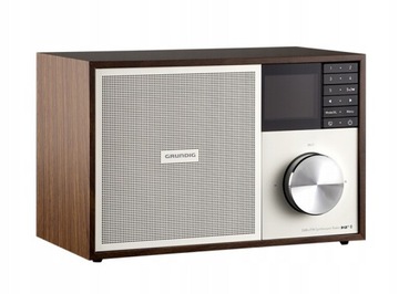 Radio sieciowe, kuchenne BT DAB+ RDS Budzik Drewno Grundig WTR3100