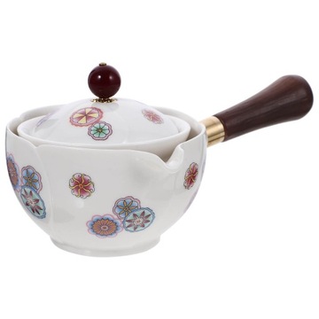Porcelanowy chiński dzbanek do herbaty przenośny czajniczek 360