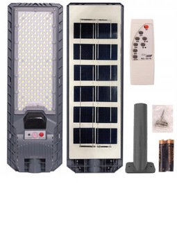 Lampa Uliczna Solarna 900W + pilot