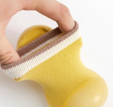 Skarpetobuty z gumową podeszwą KAPCIE chłopięce 24/25 14,5cm 18-24m DINO