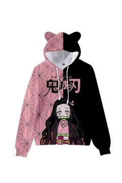 Demon Slayer Kamado Nezuko Cosplay bluza z