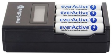 4-КАНАЛЬНОЕ ЗАРЯДНОЕ УСТРОЙСТВО ДЛЯ ПРОЦЕССОРА Ni-MH AA AAA ЖК-дисплей