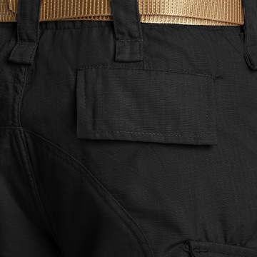Spodnie wojskowe bojówki taktyczne militarne Texar WZ10 Ripstop Czarne 3XL