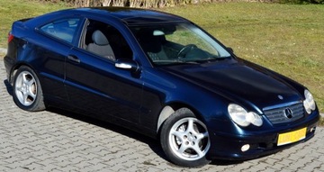 Mercedes 2002 MERCEDES-BENZ KLASA C coupe C 180 129 KM, zdjęcie 3