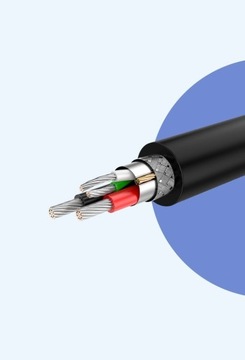 UЗЕЛЕНЫЙ КАБЕЛЬ USB - КАБЕЛЬ micro USB 2А 2м ЗАРЯДКА И ПЕРЕДАЧА ДАННЫХ