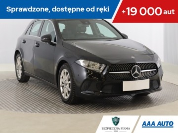 Mercedes Klasa A W177/V177 Hatchback 1.3 200 163KM 2018 Mercedes A A 200, Skóra, Navi, Klima, Klimatronic