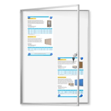 Gablota ogłoszeniowa GMR magnetyczna 70x100 cm