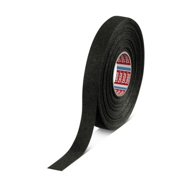 Taśma izolacyjna parciana tesa 25m x 19mm, czarna