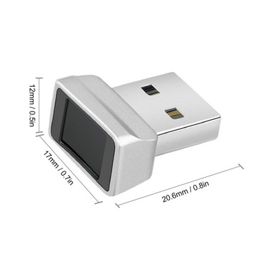 USB-считыватель отпечатков пальцев, маленький портативный