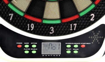 ЭЛЕКТРОННАЯ ДАРТС-ДОСКА ДЛЯ ДАРТС + ДАРТС