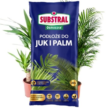PODŁOŻE PREMIUM OSMOCOTE DO PALM JUK DRACEN KWIATÓW ZIELONYCH