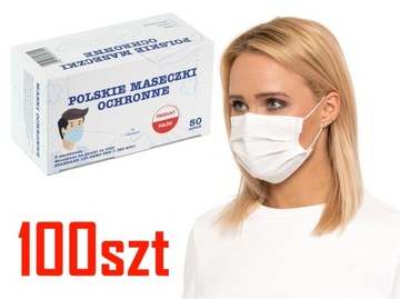 POLSKIE BIAŁE MASECZKI JEDNORAZOWE WHITE 100SZT