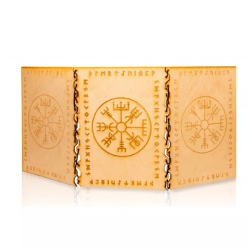 ЗАГАДОЧНЫЙ ДЕРЕВЯННЫЙ ЭКРАН ИГРМ-МАСТЕРА + 6 МАГНИТОВ