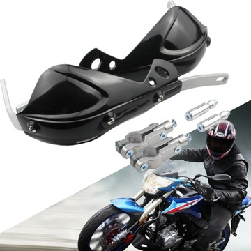 UNIWERSALNE SOLIDNE HANDBARY OSŁONY DŁONI DO MOTOCYKLA ENDURO CROSS