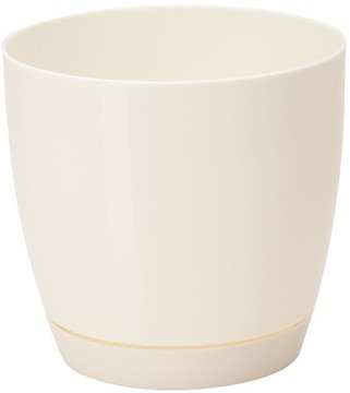 DONICZKA Z PODSTAWKĄ TOSCANA śr. 17CM KREM POŁYSK Form-plastic
