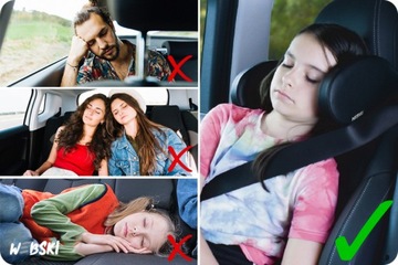 Подушки для головы Webski Dreamer V300 BLACK Подушка для путешествий с поддержкой головы