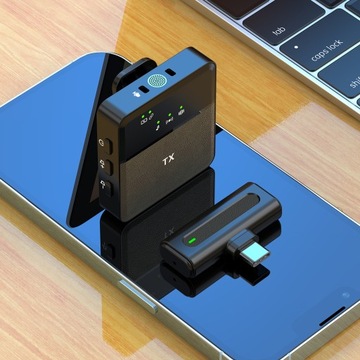БЕСПРОВОДНЫЕ МИКРОФОНЫ ДЛЯ ПРЯМОГО ВЛОГА ДЛЯ Android IOS USB C