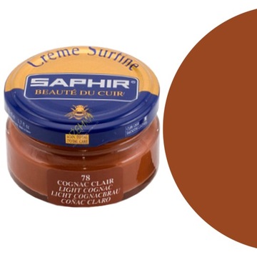 SAPHIR Pommadier 50ml Krem Pasta 78 jasny koniak