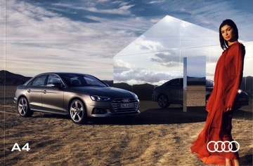 Audi A4 prospekt 02 2020 model 2020 rzadki