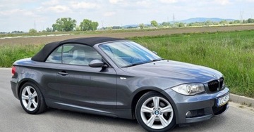 BMW Seria 1 E81/E87 Cabrio E88 120d 177KM 2008 BMW Seria 1 BMW Seria 120D Kabrio M-Pakiet Skora Xenon Nawi Ringi El. Dach, zdjęcie 21