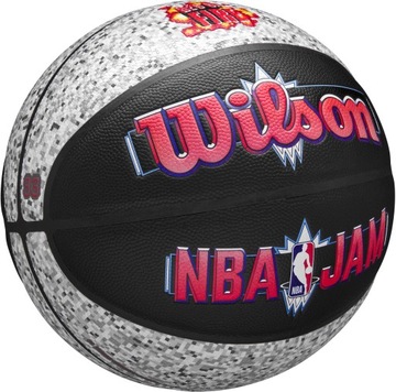 Баскетбольный мяч Wilson NBA Jam Indoor-Outdoor WZ2011801XB, год 7