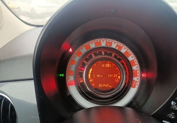 Fiat 500 II Seria 4 1.2 69KM 2019 Fiat 500 Pierwszy wlasciciel. Salon Polska 1.2 Benzyna 69KM, zdjęcie 4