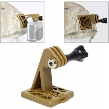 Helmet Camera Rail Mount for GoPro or NVG Helmets