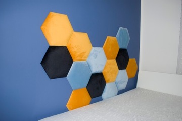 ШЕСТИГРАННЫЕ МЯГКИЕ ПАНЕЛИ Honeycomb 30*26