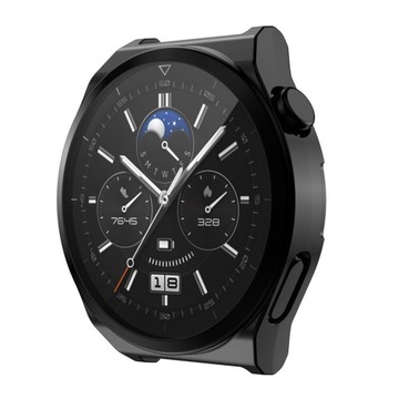 СИЛИКОНОВЫЙ ЧЕХОЛ ДЛЯ HUAWEI WATCH GT3 PRO 46 мм ЧЕРНЫЙ