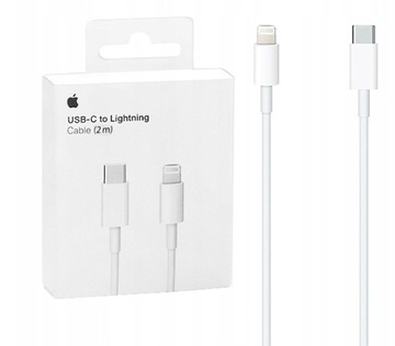 Кабель USB-C Lightning Apple iPhone, 2 м