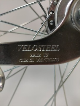 КОЛЕСО 20 ДЮЙМОВ ЗАДНИЙ АЛЮМИНИЕВЫЙ ОБОД ТОРПЕДЫ 25 мм, ПЛОСКАЯ ступица из VELOSTEEL