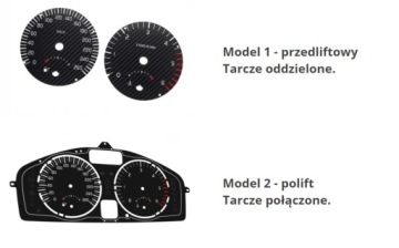 Циферблаты одометра Volvo C30 S40 V50 C70 Dark Carbon
