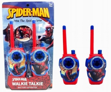 WALKIE-TALKIE Spiderman Bohater Gra Zabawa Senso