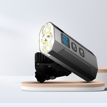 Мощная лампа BIKE Светодиодный фонарь спереди + сзади 1000 лм Фонарик 5400 мАч BIKE