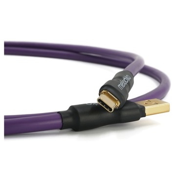 USB-КАБЕЛЬ AC, ПОЗОЛОЧЕННЫЕ РАЗЪЕМЫ 24K MELODIKA PURPLE RAIN MDUAC30 3м