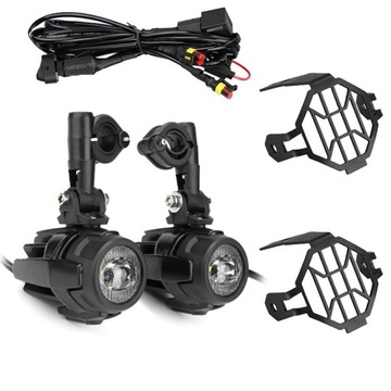 Halogeny LED BMW R1200GS F800 K1600 HOMOLOGACJA
