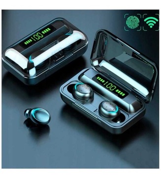 БЕСПРОВОДНЫЕ ВОДОНЕПРОНИЦАЕМЫЕ НАУШНИКИ С POWERBANK