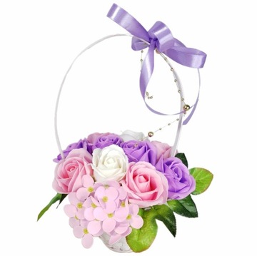 Букет подарочная корзина мыло розы цветы подарочный топпер БЕСПЛАТНО на выбор