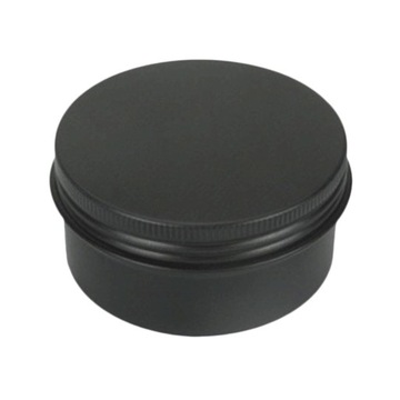 5 пустых алюминиевых косметических стеклянных банок