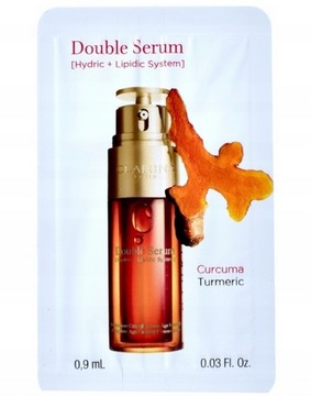 Double serum 0,9 ml Clarins podwójne wodno-olejowe