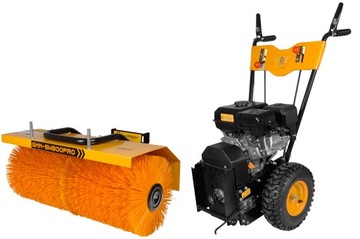 БЕНЗИНОВАЯ подметальная машина с ПРИВОДОМ для куба RATO 212см3 7л.с. 80см ШЕСТЕРНИ 5+2 ГММ