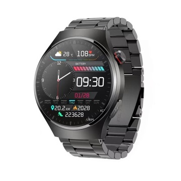 Smartwatch JG Smart ZEGAREK POLSKIE MENU KARDIOWATCH EKG czarny
