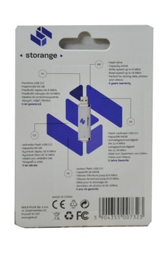 Флешка 64 ГБ ХРАНЕНИЕ USB-накопитель