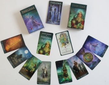 ИГРАЛЬНЫЕ КАРТЫ ТАРО НАБОР КЛАССИЧЕСКИХ КАРТ ГАДАНИЯ ТАРО ТЕЛЕМА