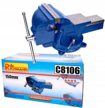 ПОВОРОТНЫЕ ЗАМОЧНЫЕ ТИСКИ 150 ММ RICHMANN C8106
