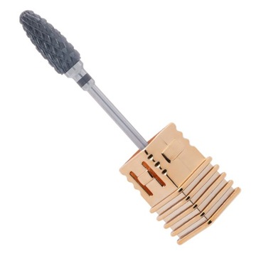 Frez stożek extra hard black ceramiczny bardzo ostry manicure pedicure